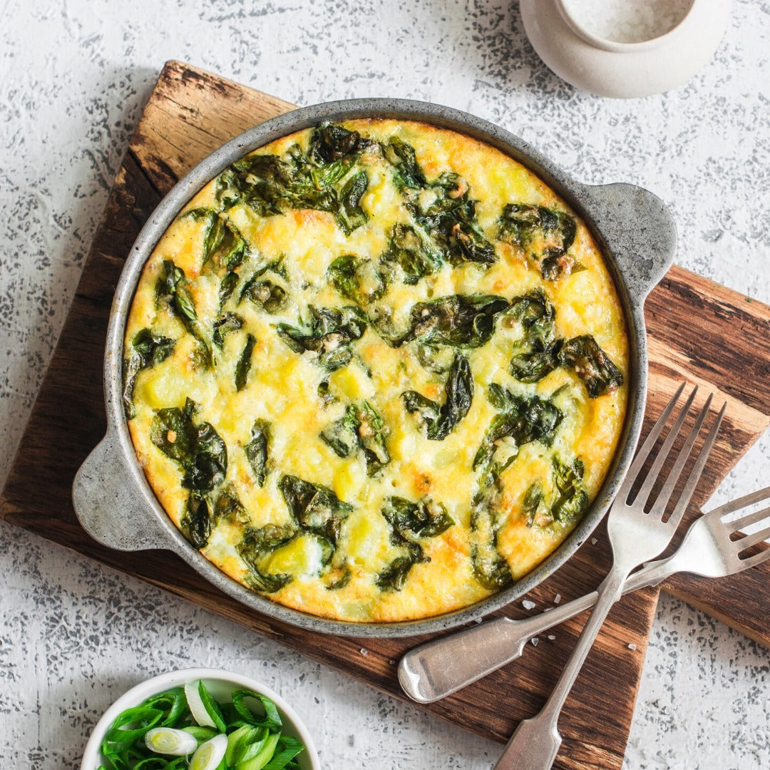 Artichoke and Leek Frittata